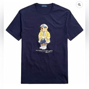 Polo Ralph Lauren Men's Classic Fit CP-93 Bear T-Shirt Navy 3XB